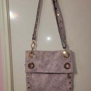 Hammitt Montana Reversible Shoulder Bag with Gold Ring Accents